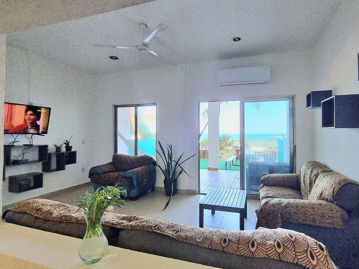 Apartment On The Beach - Seaside Sunrise Haven 3 Bedrooms Sea View Cancun